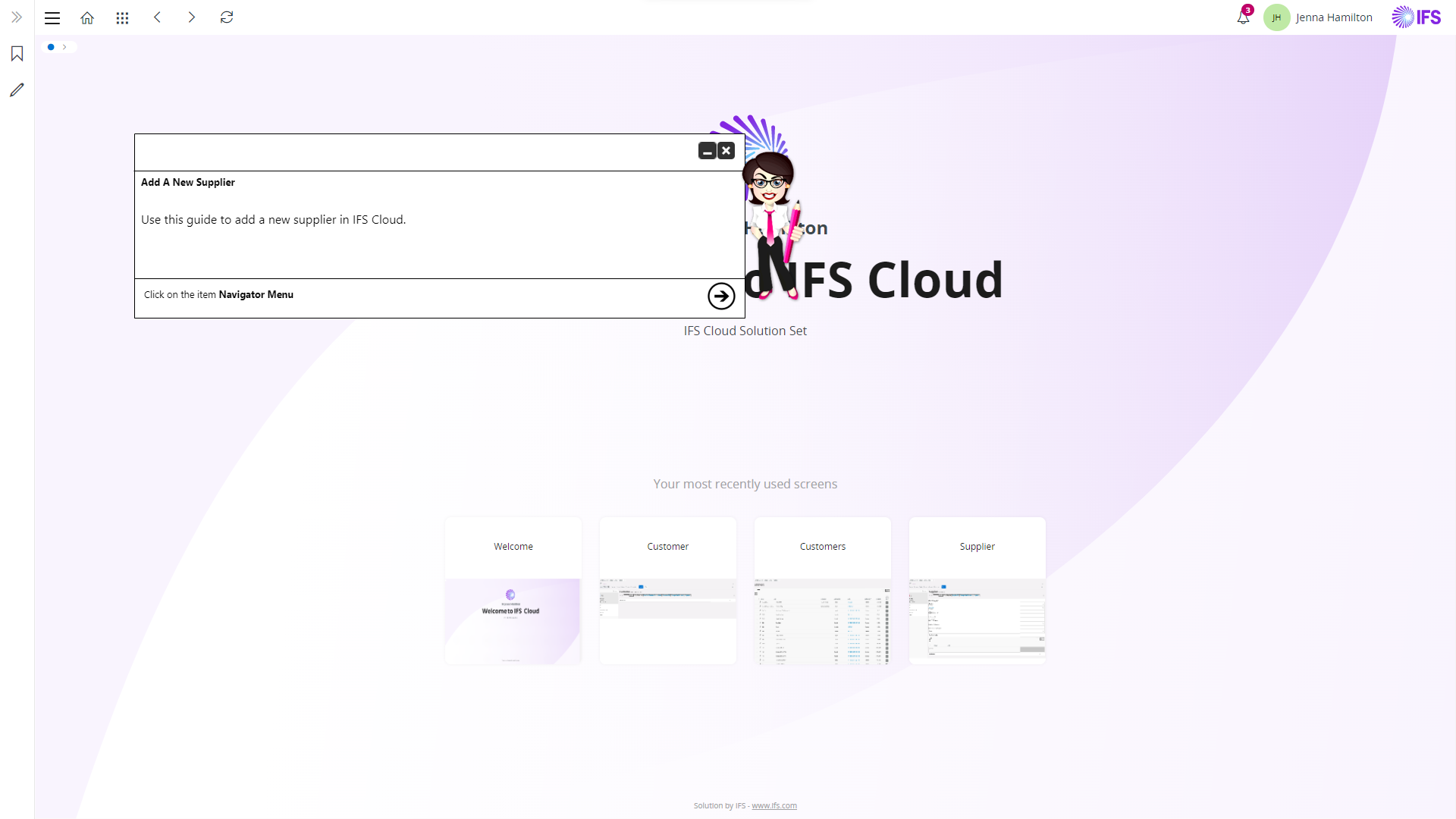 IFS Cloud Assistant 1
